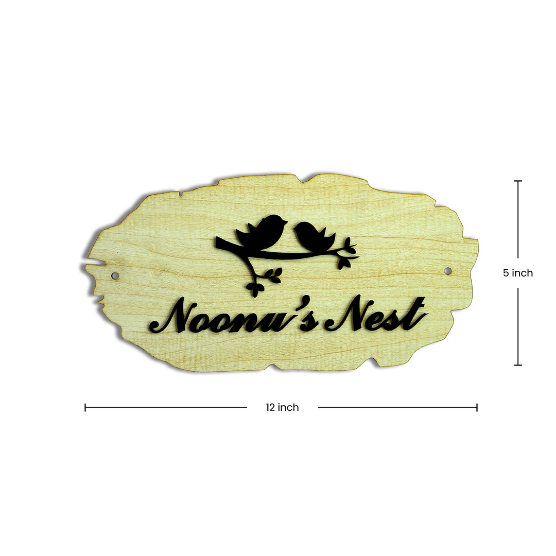 9-1 Birch wood nam eboard