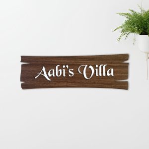 house name board